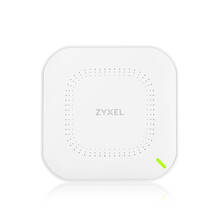 Точка доступа/ Zyxel NebulaFlex NWA50AX Hybrid Access Point, WiFi 6, 802.11a / b / g / n / ac / ax (2.4 and 5 GHz), MU-MIMO, 2x2 antennas, up to 575 + 1200 Mbps, 1xLAN GE, PoE , without support for Captive portal and WPA-Enterprise, protection against 4G / 5G, PSU included