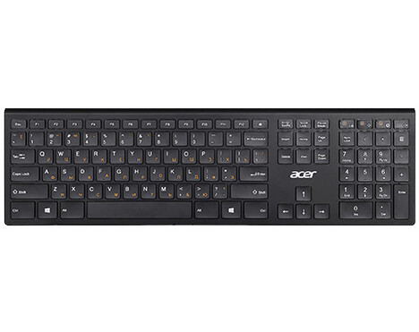 Клавиатура+мышь ACER OKR030 ZL.KBDEE.005, цвет черный