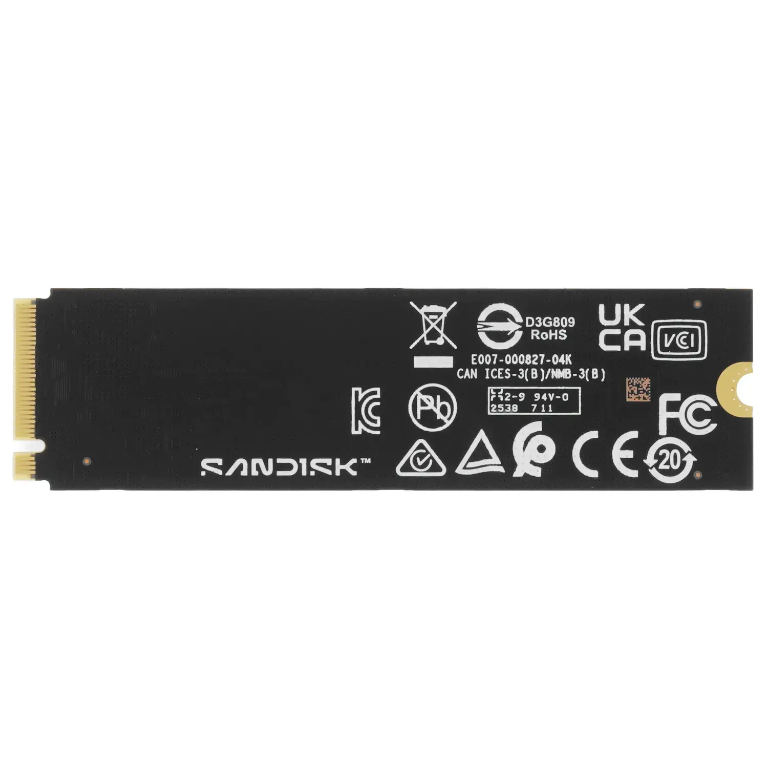 Внутренний твердотельный накопитель Western Digital Blue SN5100 500GB