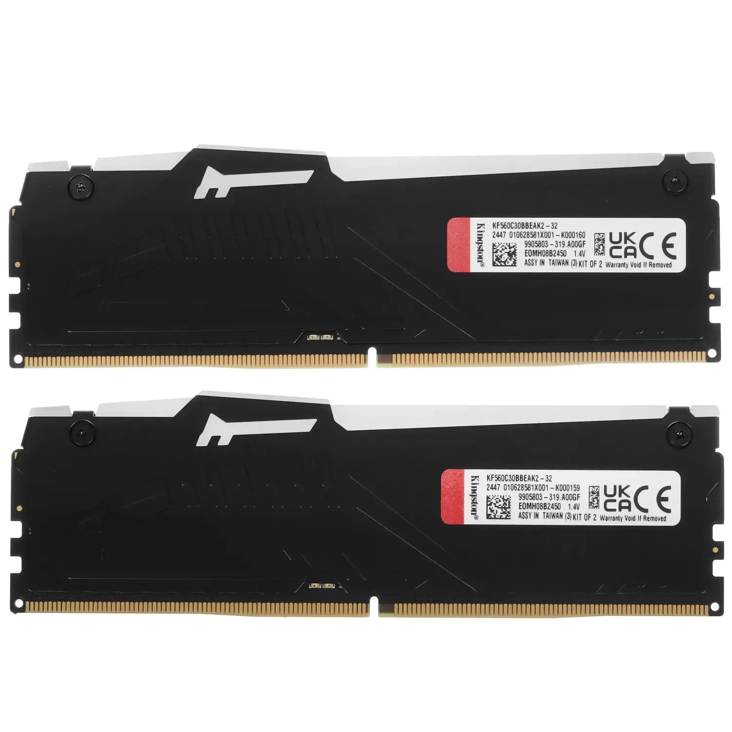Оперативная память Kingston FURY Beast RGB EXPO 32GB 6000MT/s DDR5 CL30, KF560C30BBEAK2-32, RTL