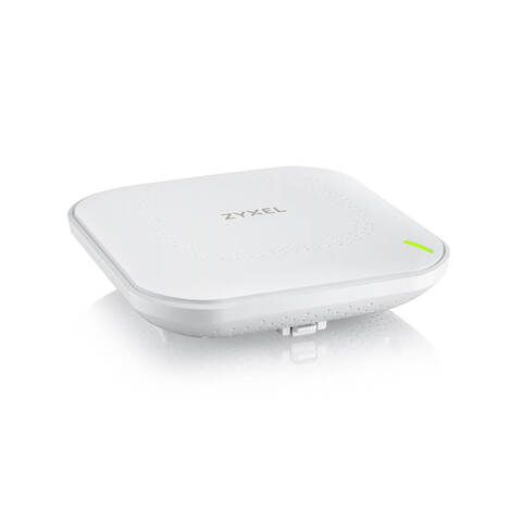 Точка доступа/ Zyxel NebulaFlex NWA50AX Hybrid Access Point, WiFi 6, 802.11a / b / g / n / ac / ax (2.4 and 5 GHz), MU-MIMO, 2x2 antennas, up to 575 + 1200 Mbps, 1xLAN GE, PoE , without support for Captive portal and WPA-Enterprise, protection against 4G / 5G, PSU included