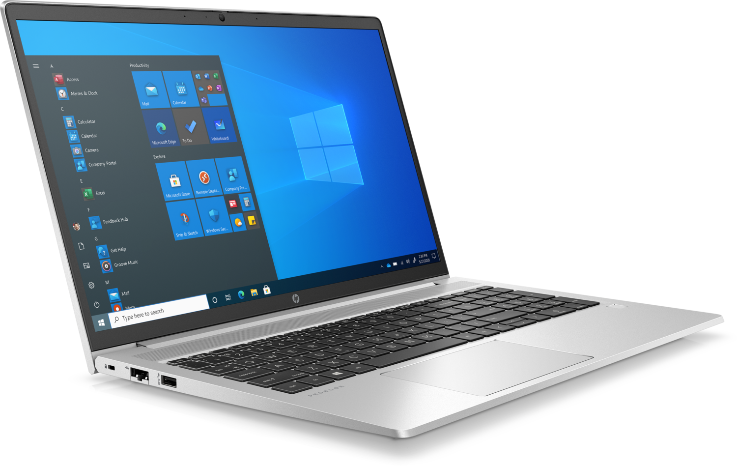 Ноутбук HP Inc. ProBook 455 G8 32N16EA AMD Ryzen 5 5600U (серебристый)