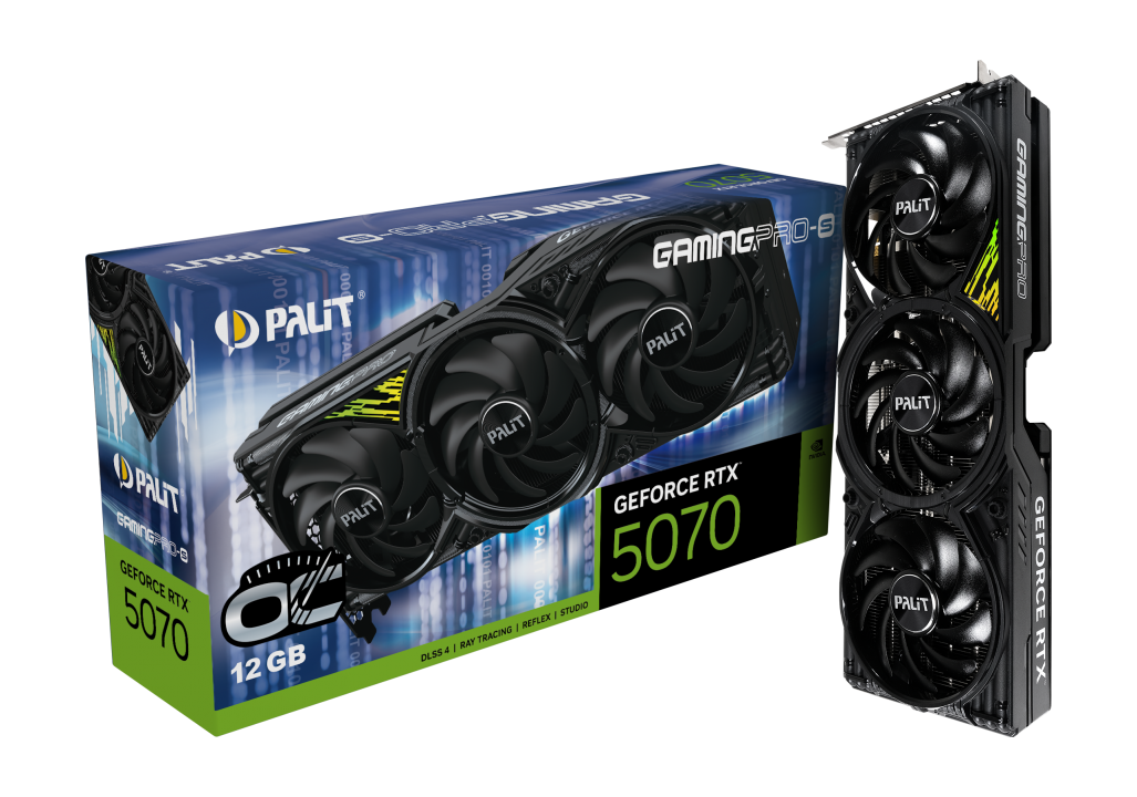 Видеокарта Palit GeForce RTX 5070 12 ΓБ Retail