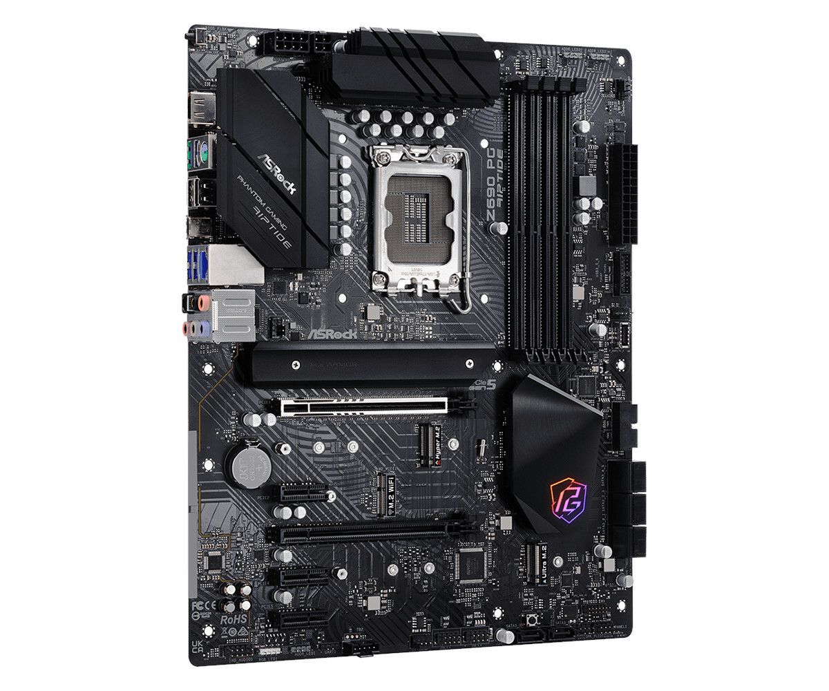 Материнская плата ASRock LGA 1700 Intel Z690 Z690 PG RIPTIDE