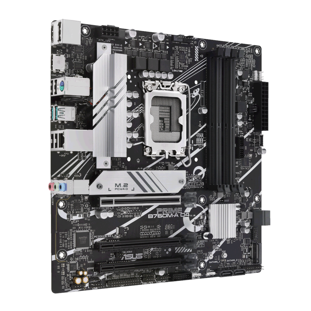 Материнская плата ASUS Intel B760 PRIME B760M-A D4-CSM