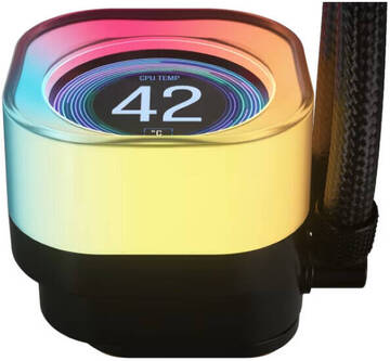 Кулер Процессорный Corsair Water Cooling System iCUE LINK TITAN 240 RX LCD