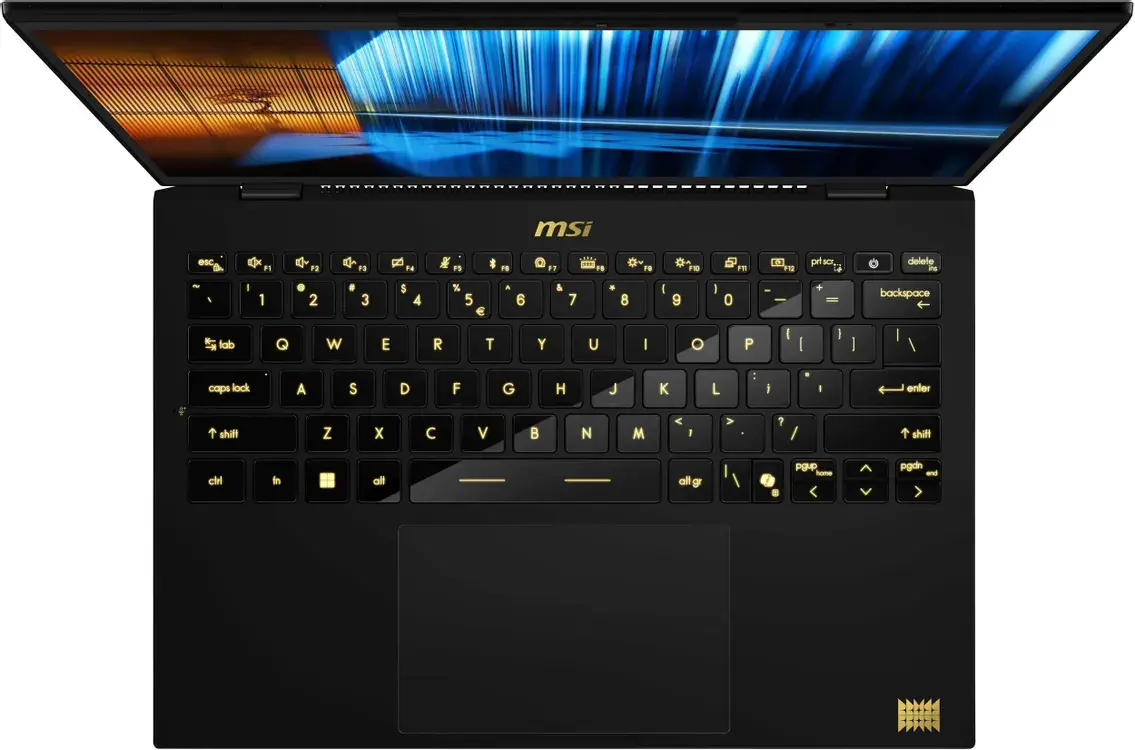 Ноутбук MSI Prestige 13 AI+ Ukiyo-e Edition A2VMG-096RU Intel Core Ultra 9 288V/32Gb/SSD2Tb/13.3"/OLED/2.8K/2880x1800/60Hz/Win11/Ukiyo-e Edition (9S7-13Q323-096)