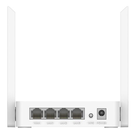 Маршрутизатор/ N300 Wi-Fi Router, Chipset MediaTek, 802.11b/g/n,300Mbps at 2.4GHz, 4x 10/100Mbps Ports, 2x 5dBi fixed antennas, WiFi router/AP/ Repeater/WISP Mode, Guest network, WPS, DDNS, VPN Client, IPv6