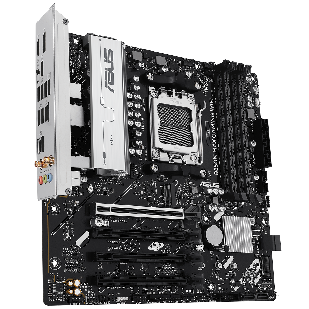 Материнская плата ASUS AMD B850 B850M MAX GAMING WIFI