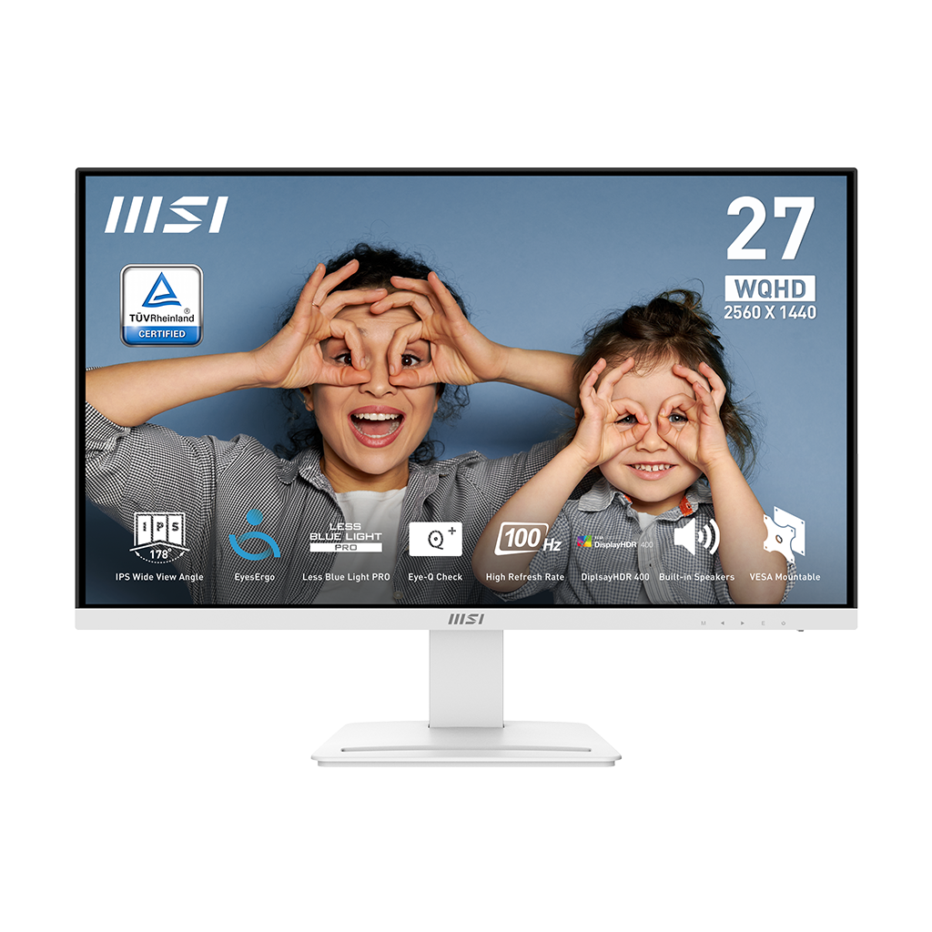 Монитор MSI MP273QW E2 27.0-inch белый