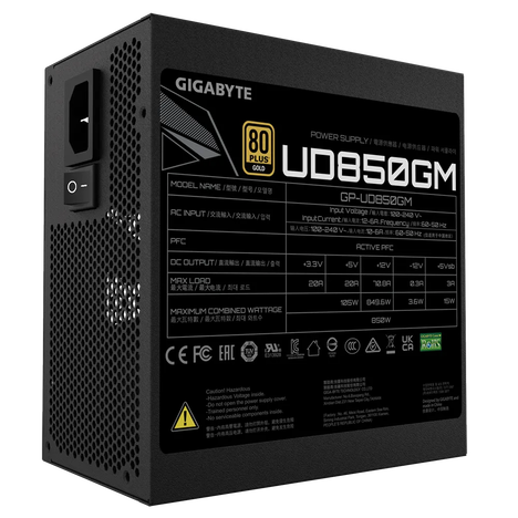 Блок питания Gigabyte GP-UD850GM