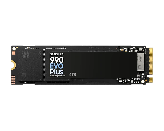 Внутренний твердотельный накопитель Samsung 990 EVO plus 4 Тб