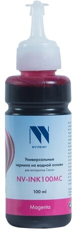 Чернильница пурпурный NVPrint универсальные, NV-INK100MC