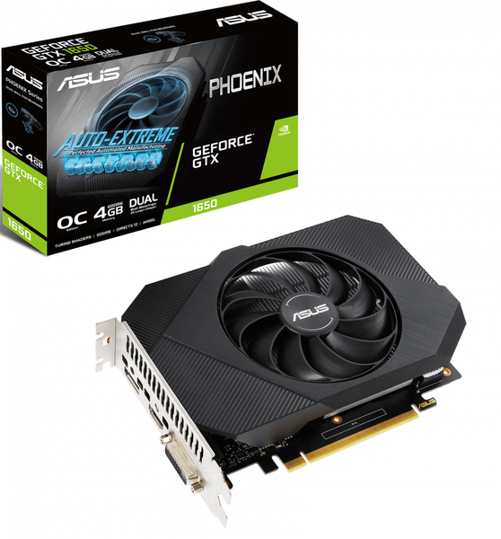 

Видеокарта ASUS GeForce GTX 1650 4 ΓБ Retail