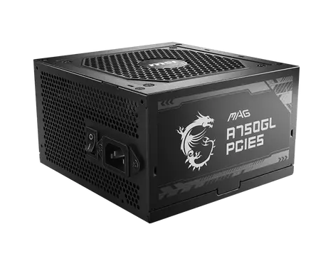 Блок питания MSI A750GL PCIE5 Gen.5 80+ gold