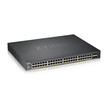 

ZYXEL Гибридный Smart L2+ коммутатор NebulaFlex XGS1930-52HP, 48xGE PoE+, 4xSFP+, бюджет PoE 375 Вт,