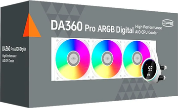 Кулер Процессорный PCCooler жидкостная система охлаждения DA360 Pro ARGB Digital