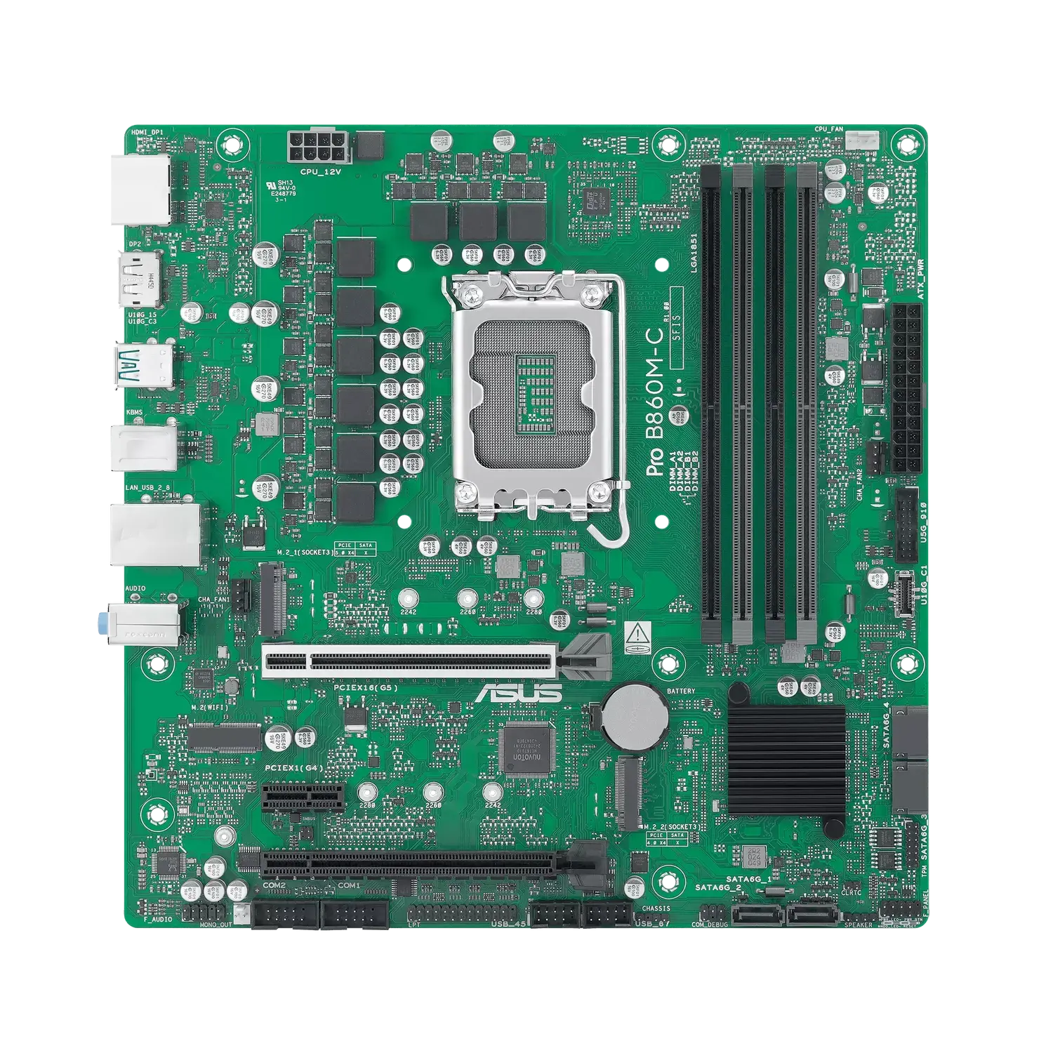 Материнская плата ASUS Intel B860 PRO B860M-C-CSM