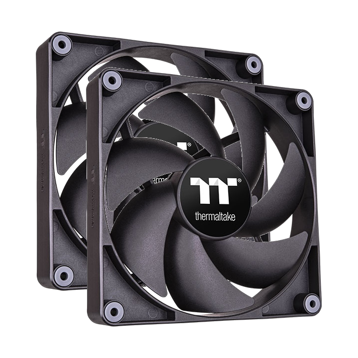 Вентилятор Thermaltake Case Fan CT120 Black (2 pack)