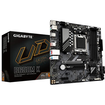 Материнская плата Gigabyte AM5 AMD B650 B650M K