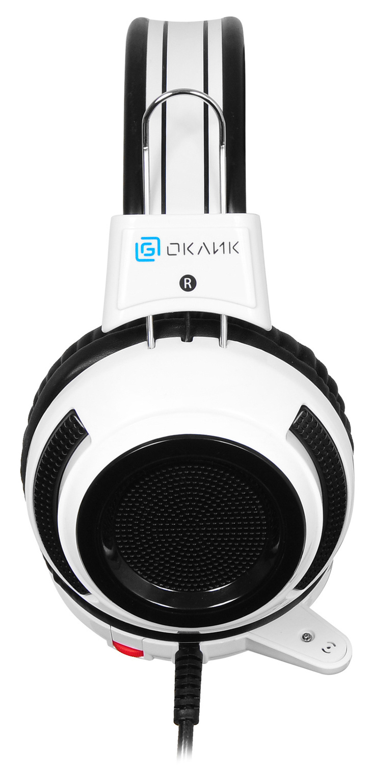 Наушники Oklick HS-G300 ARMAGEDDON, цвет белый/черный