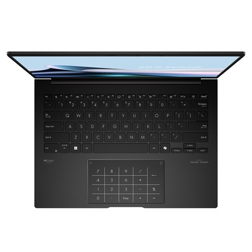 Ноутбук 14&quot; OLED WUXGA ASUS UM3406KA-QD212 black (Ryzen AI 5 340/16Gb/512Gb SSD/VGA int/noOS) (90NB14U1-M00CE0)