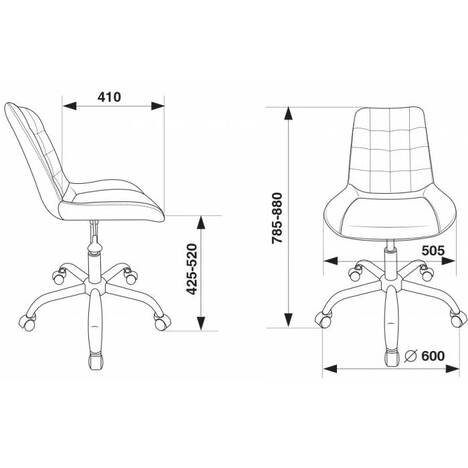 Кресло Бюрократ  CH-350SL