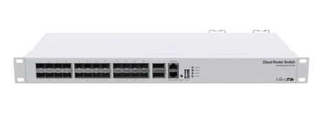 Коммутатор MikroTik CRS326-24S+2Q+RM