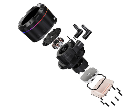 Кулер Процессорный ID-Cooling система водяного охлаждения SL360 XE