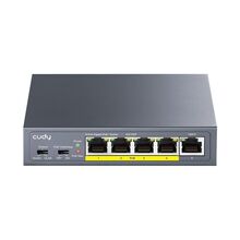 Коммутатор CUDY  GS105P  5-Port Gigabit PoE+ Switch 36W