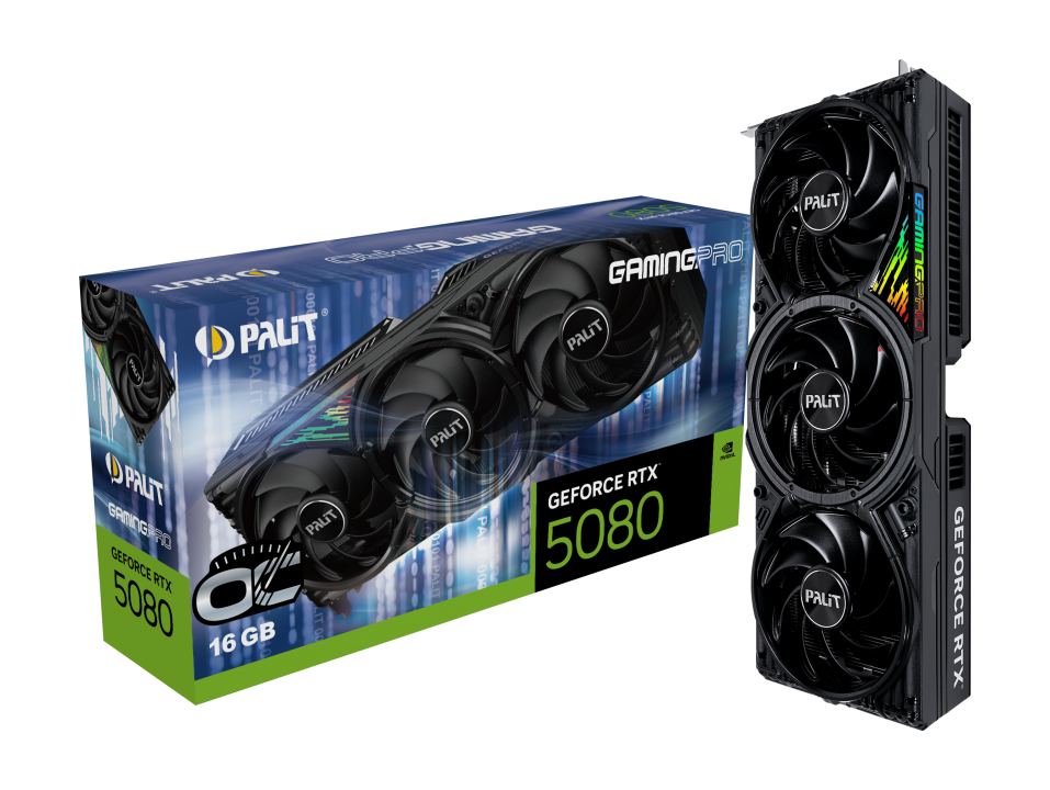 Видеокарта Palit GeForce RTX 5080 16 ΓБ Retail
