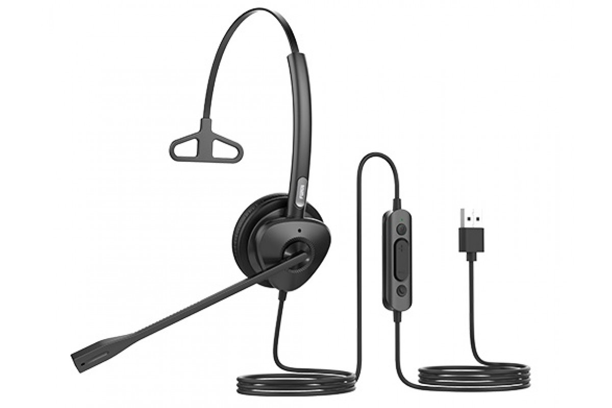 Гарнитура с 1 наушником FANVIL HT301-U, цвет черный