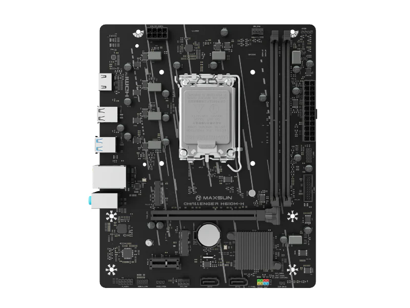 Материнская плата Maxsun LGA 1700 Intel H610 MS-Challenger H610M-H