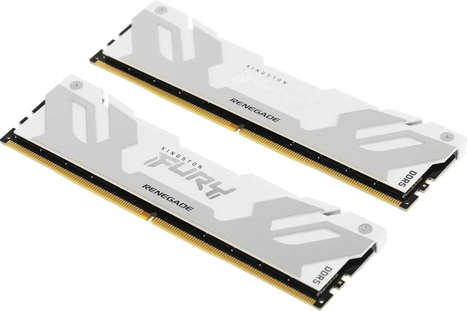 Оперативная память Kingston FURY Renegade Silver/White XMP 64GB 6400MT/s DDR5 CL32, KF564C32RWK2-64, RTL
