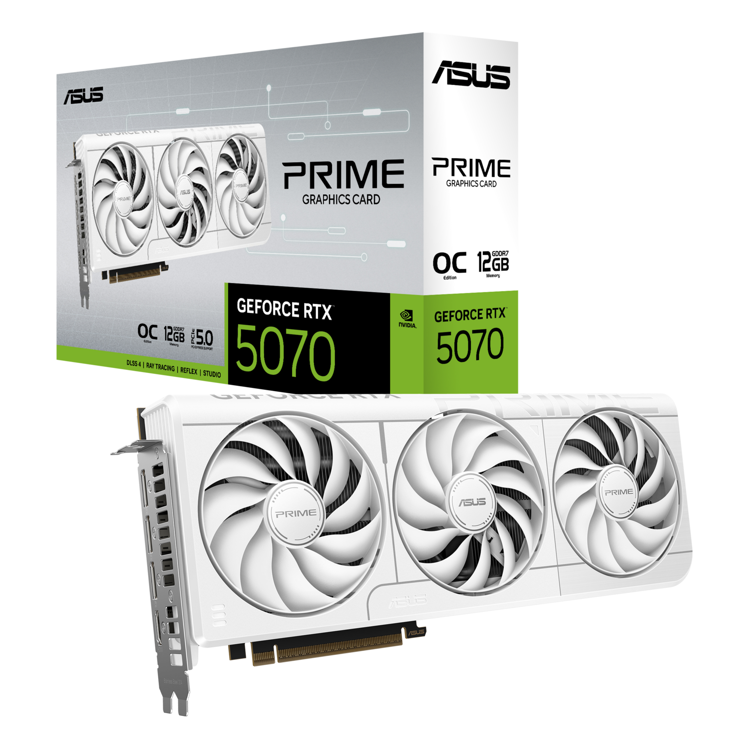 Видеокарта ASUS GeForce RTX 5070 12 ΓБ Retail