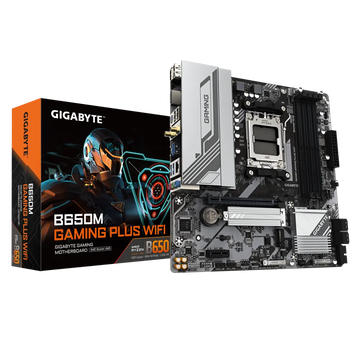 Материнская плата Gigabyte AM5 AMD B650 B650M GAMING PLUS WIFI