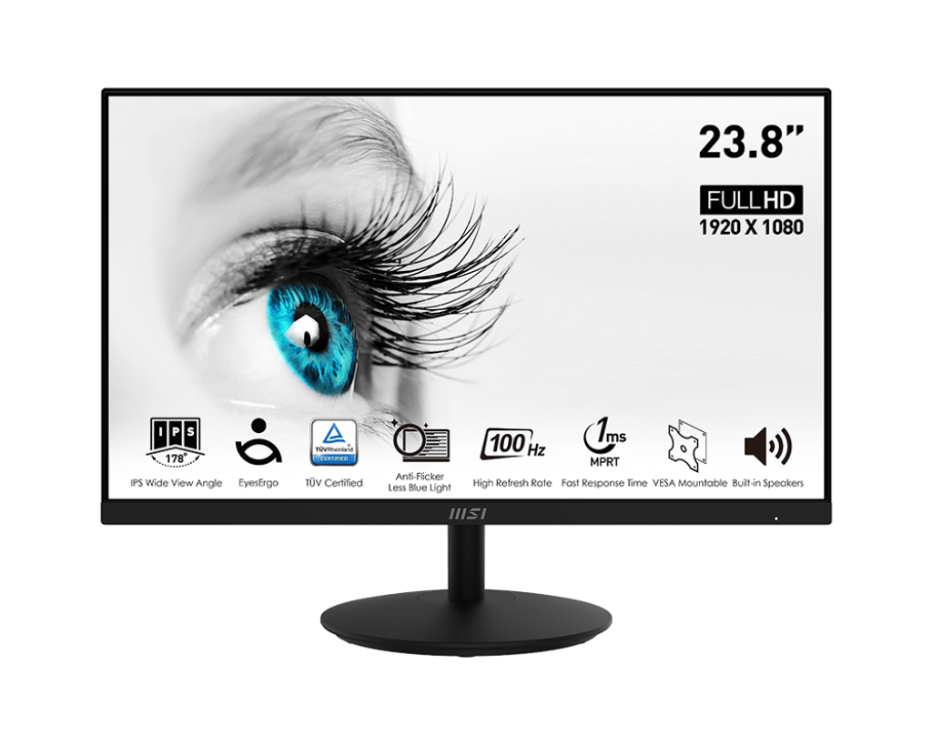 Монитор MSI MP242A 23.8-inch черный (плохая упаковка)