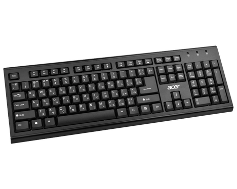 Клавиатура+мышь ACER Клавиатура + мышь OKR120 ZL.KBDEE.007, цвет черный