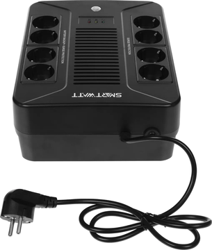 Источник бесперебойного питания Smartwatt Safe pro 360Вт 600ВА черный