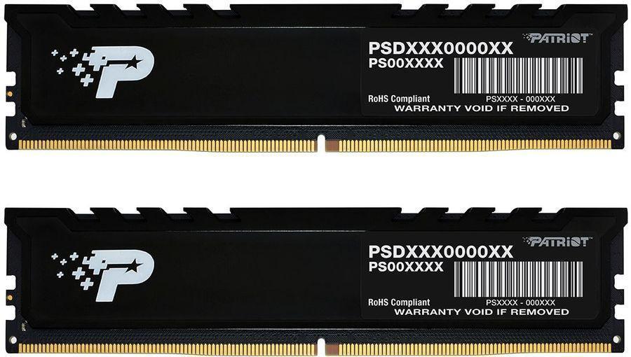 Оперативная память Patriot Signature Premium DDR5 4800МГц 2x16GB, PSP532G4800KH1