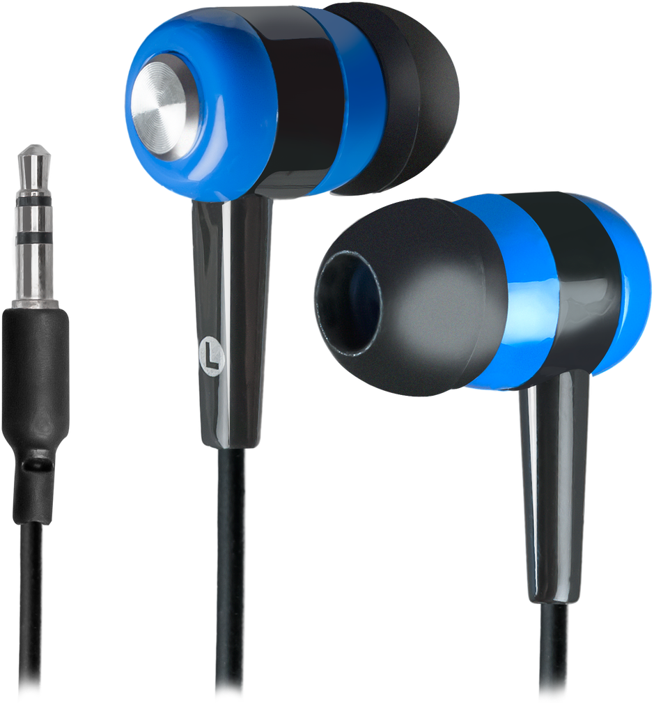 Наушники Defender Basic 616, цвет синий/черный