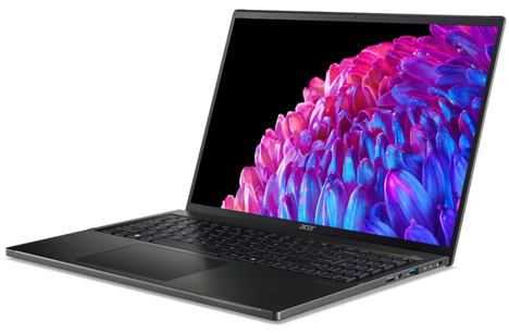 Ноутбук ACER Swift Edge 16 SFE16-44-R2RD AMD Ryzen 7 8840U (черный)