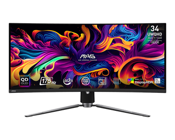 Монитор MSI 341CQP QD-OLED 34.0-inch черный