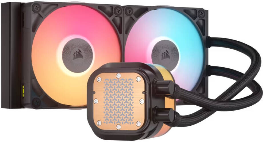 Кулер Процессорный Corsair Water Cooling System iCUE LINK TITAN 240 RX LCD