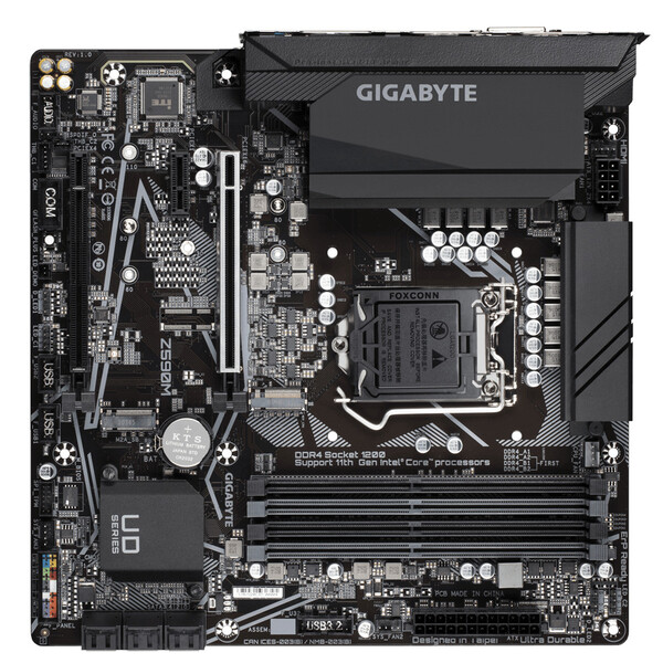 

Материнская плата Gigabyte LGA1200 Intel Z590 Z590M