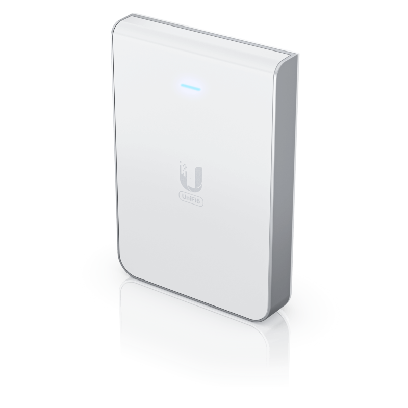 Точка доступа Wi-Fi Ubiquiti UniFi 6 AP In-Wall |U6-IW| Точка доступа 2,4+5 ГГц, Wi-Fi 6, 4х4 MU-MIMO, 5х 1G RJ45