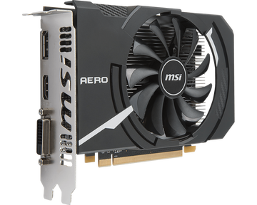 Видеокарта MSI Radeon RX 550 4 ΓБ Retail