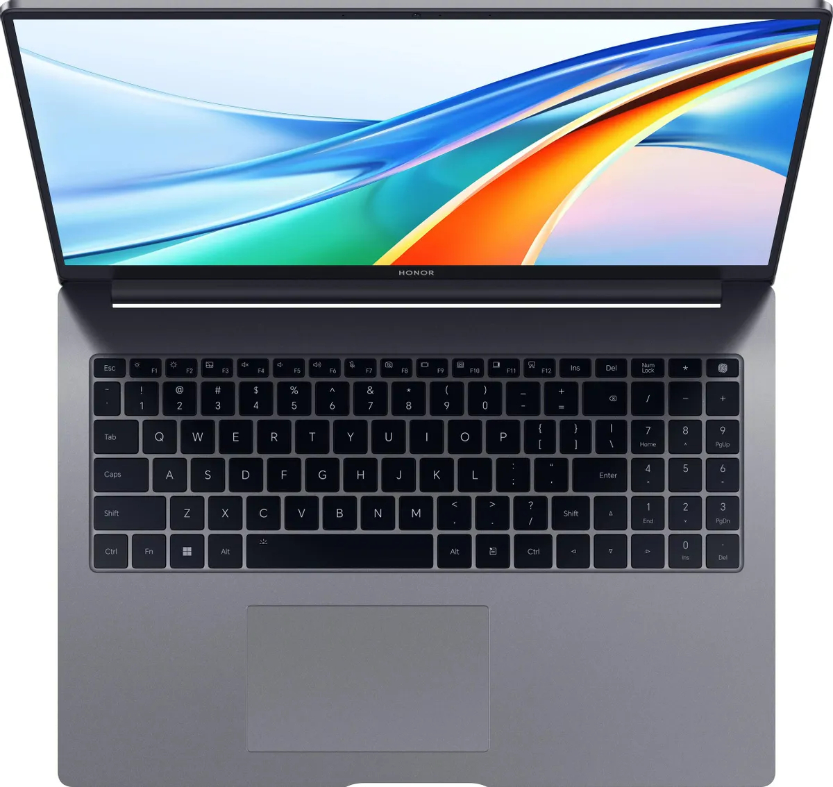 Ноутбук Honor MagicBook X16 Plus 2024 5301AJP AMD Ryzen 7 8845HS (серый)