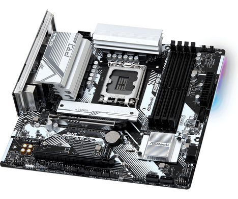 Материнская плата ASRock LGA 1700 Intel B760 B760M PRO RS