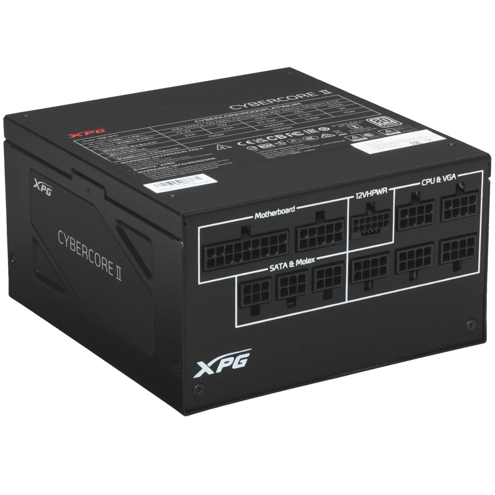 Блок питания XPG CYBER CORE II 1000W